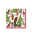 CASPARI CAROLING PETS - NAPKIN COCKTAIL