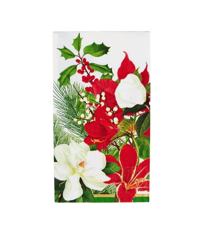 CASPARI CHRISTMAS GARDEN - GUEST TOWEL