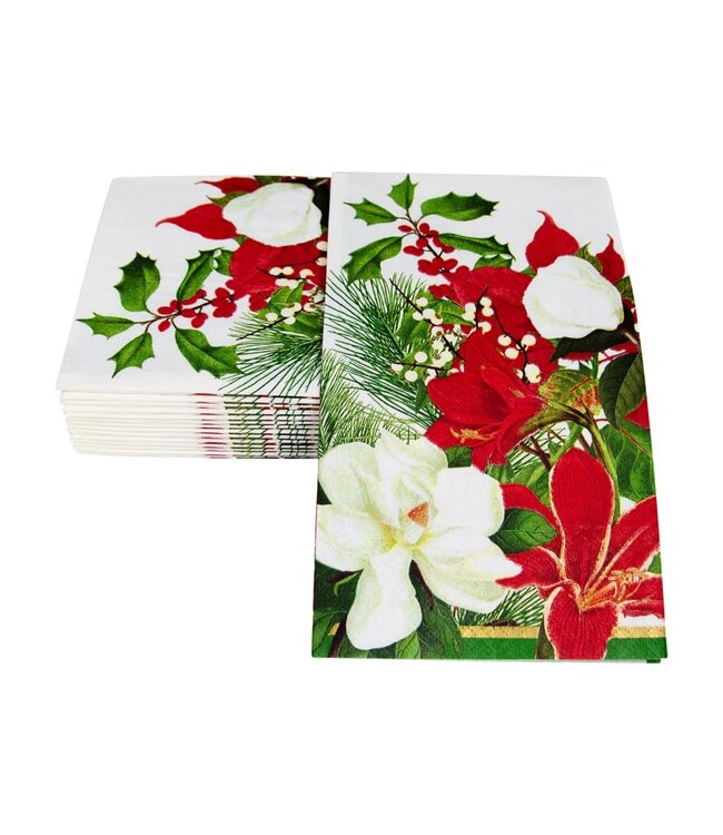 CASPARI CHRISTMAS GARDEN - GUEST TOWEL
