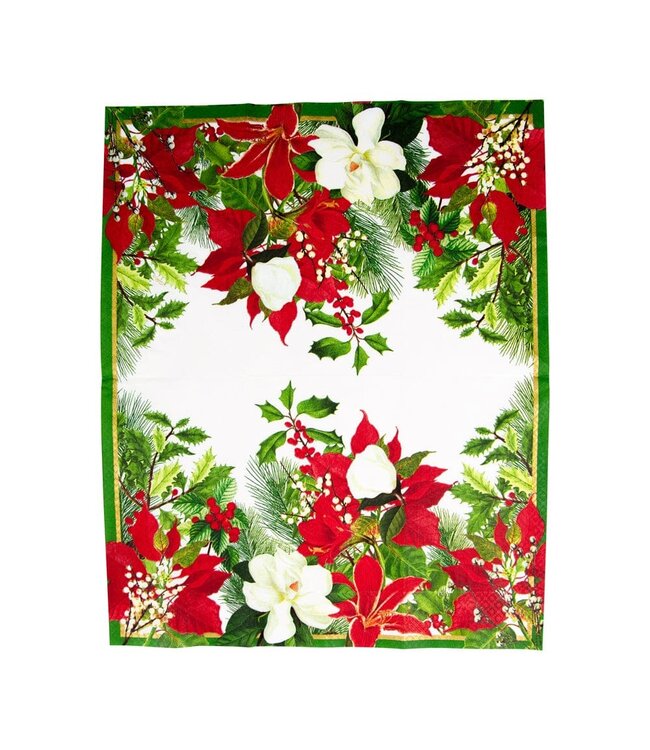 CASPARI CHRISTMAS GARDEN - GUEST TOWEL