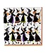 CASPARI WITCHES CONGA LINE - NAPKIN COCKTAIL