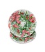 CASPARI RIBBON STRIPE WREATH - DINNER PLATES