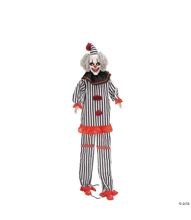 Morris 8 Ft.  Light-Up Lifting Clown with Hat