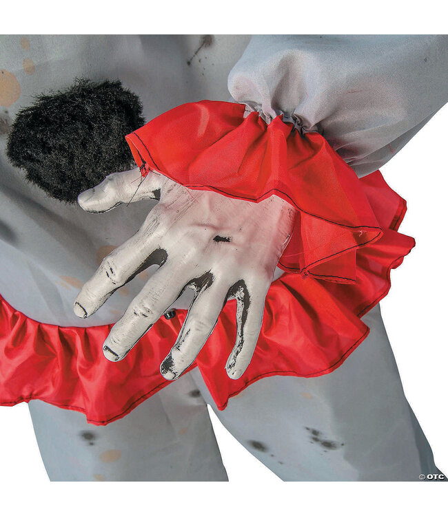 Morris 6 Feet Tall Animated Standing Clown with Baseball Bat