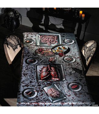 Morris 6.5 ft Bloody Body Parts Tablecloth