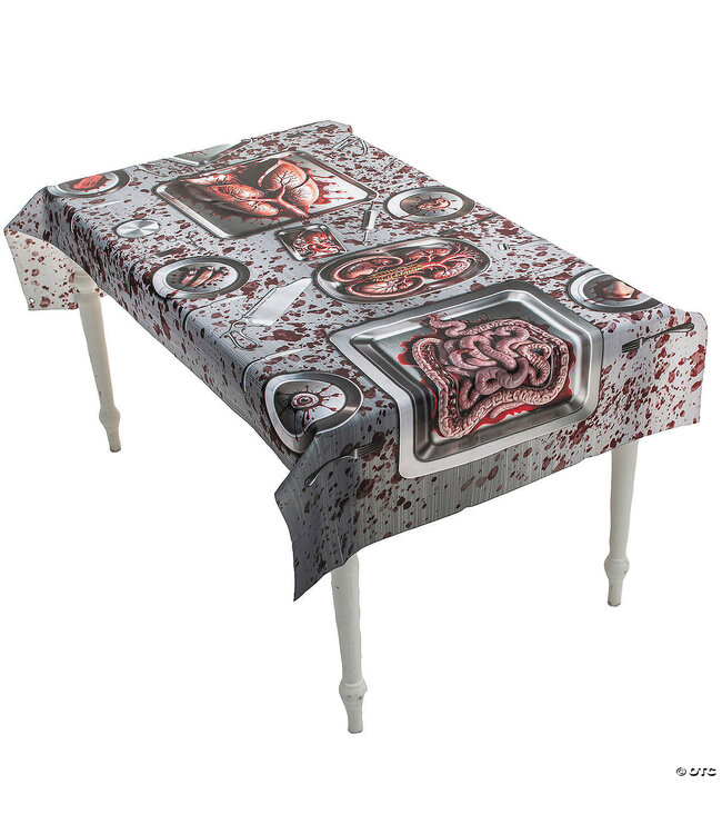 Morris 6.5 ft Bloody Body Parts Tablecloth