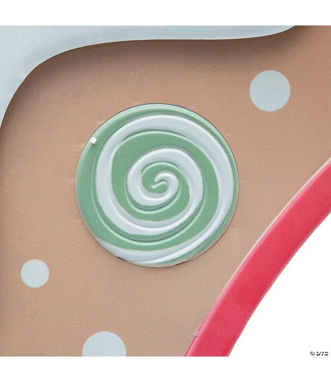 Morris 8 Ft. Gingersnap Iron Archway Christmas Decoration