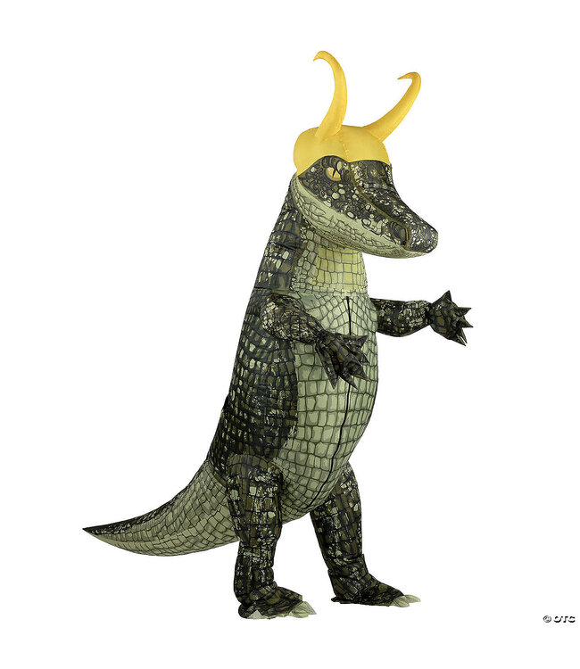 JAZWARES INFLATABLE ALLIGATOR LOKI