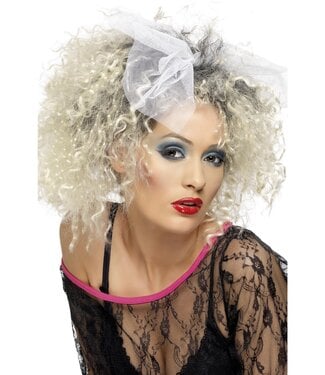 SMIFFY'S 80s Wild Child Wig, Blonde