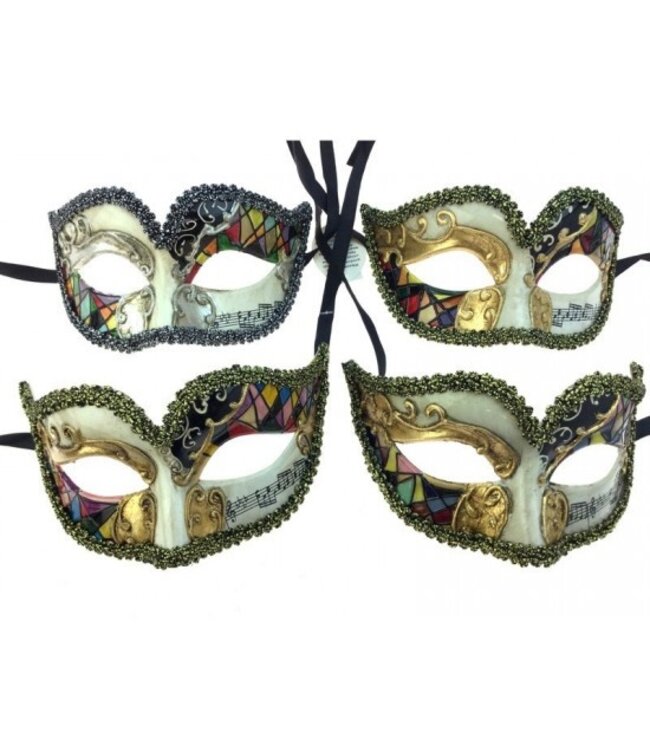 KBW GLOBAL CORP. VENETIAN MUSIC NOTE MASK