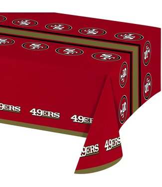 Creative Converting 49ERS TABLECOVER