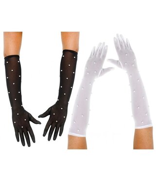 Fun World PEARL MESH GLOVES