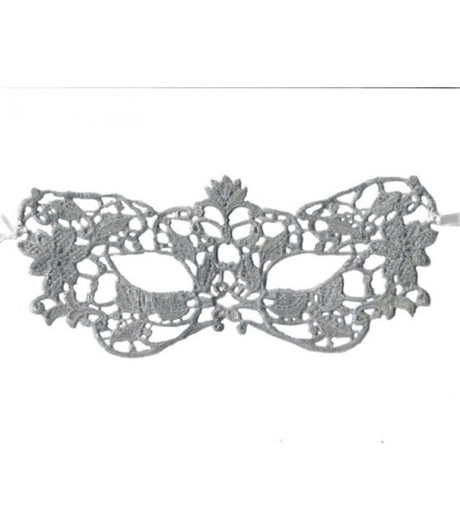 KBW GLOBAL CORP. FLOWER MASK SILVER