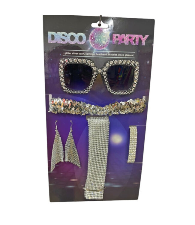 KBW GLOBAL CORP. SILVER DISCO PARTY KIT