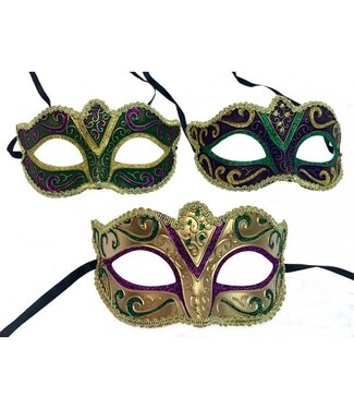 KBW GLOBAL CORP. MARDI GRAS MASK