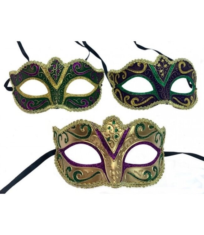 KBW GLOBAL CORP. MARDI GRAS MASK