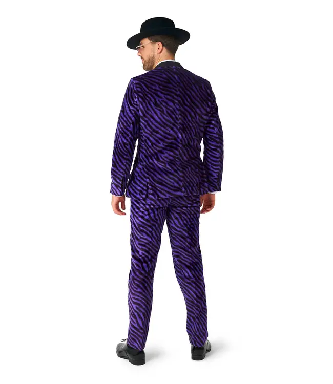 SUITMEISTER Pimp Faux Fur Purple