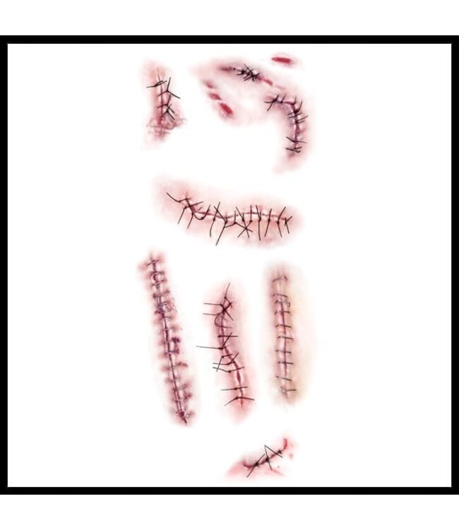 TINSLEY TRANSFERS TRAUMA TAT STITCHED