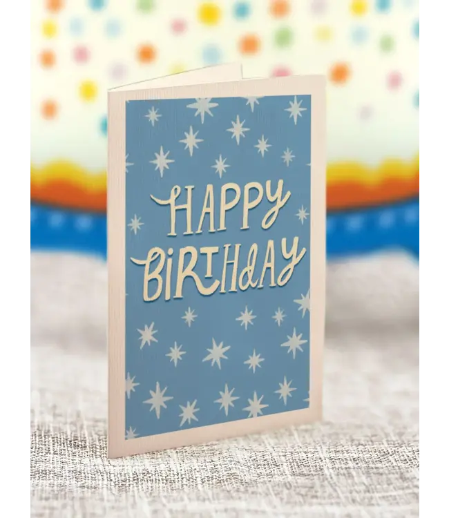 Fresh Cut Paper Confetti Pop Up Birthday Cake