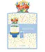 Fresh Cut Paper Confetti Pop Up Birthday Cake