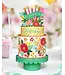 Fresh Cut Paper Blooming Pop Up Birthday Cake