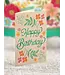 Fresh Cut Paper Blooming Pop Up Birthday Cake