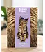 Fresh Cut Paper Brown Tabby Cat Pop-Up Card