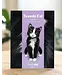 Fresh Cut Paper Tuxedo Cat Pop-Up Card