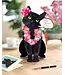 Fresh Cut Paper Black Cat Pop-Up Card