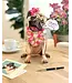 Fresh Cut Paper Pug Pop-Up Card