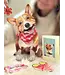 Fresh Cut Paper Corgi Pop-Up Card