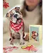 Fresh Cut Paper English Bulldog Pop-Up Card