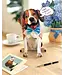 Fresh Cut Paper Beagle Pop-Up Card