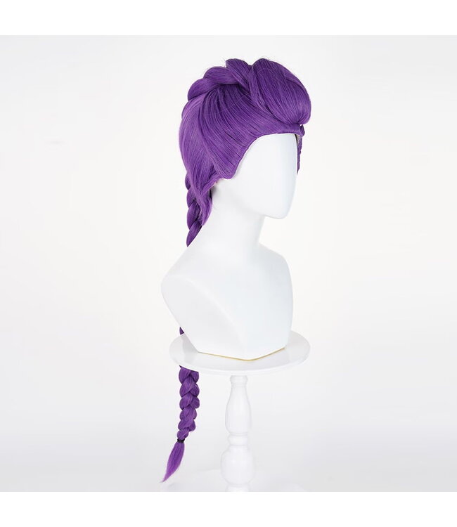 PARTY ON K-Pop Long Purple Braid Rumi Wig