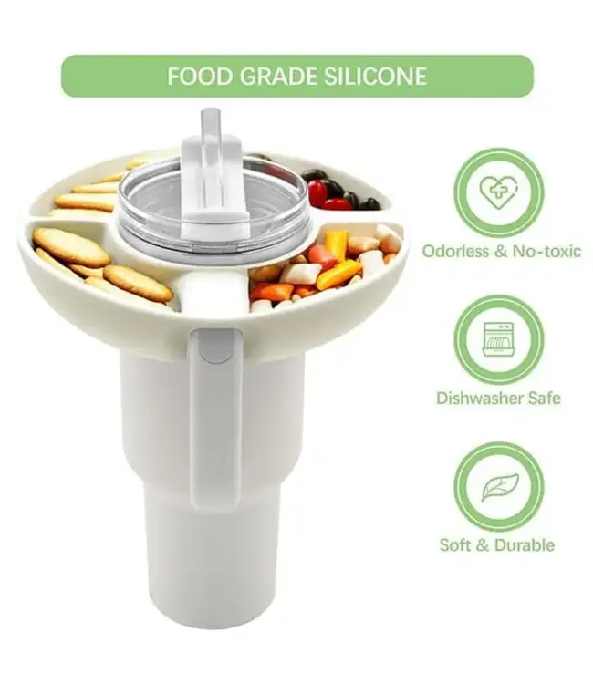 Hydriease Snack Bowl Accessory For 40oz Tumbler Cup