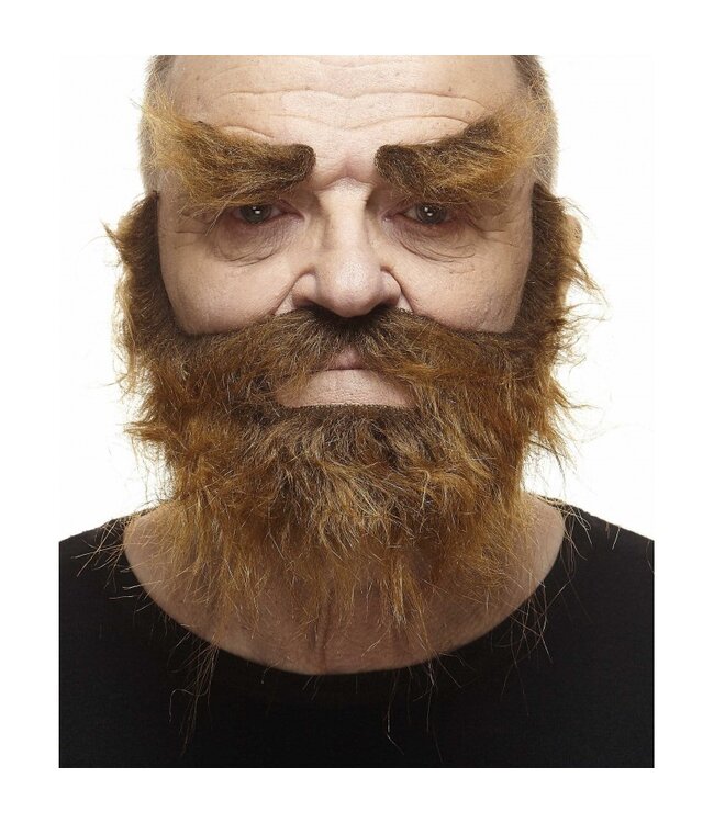 MUSTACHES MUSTACHE, BEARD, EYEBROWS BLACK