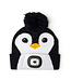 DM MERCHANDISING Night Scope™ Kid’s Christmas Rechargeable LED Pom Hat