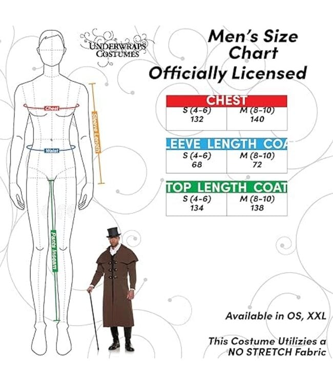 UNDERWRAPS Anne Rice's Interview with the Vampire Carriage Coat