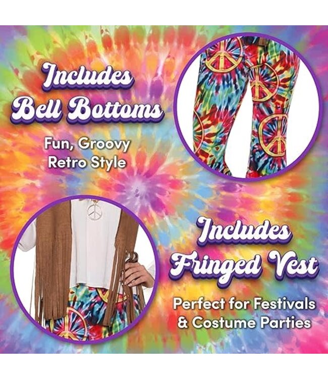 UNDERWRAPS Dewdrop Fringed Hippie Set