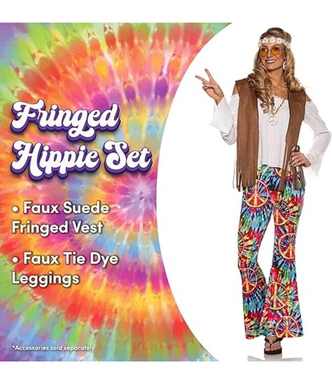 UNDERWRAPS Dewdrop Fringed Hippie Set
