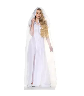 UNDERWRAPS Hooded Tulle Cape