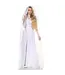UNDERWRAPS Hooded Tulle Cape