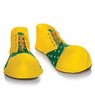 UNDERWRAPS Clown Shoes Yellow & Green