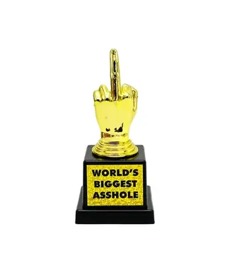 ISLAND DOGS World's Biggest Asshole Trophy