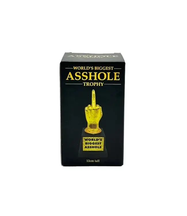 ISLAND DOGS World's Biggest Asshole Trophy