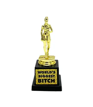 ISLAND DOGS World's Biggest Bitch Trophy