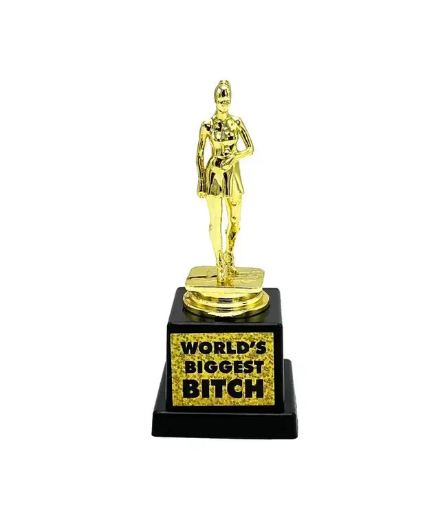 ISLAND DOGS World's Biggest Bitch Trophy