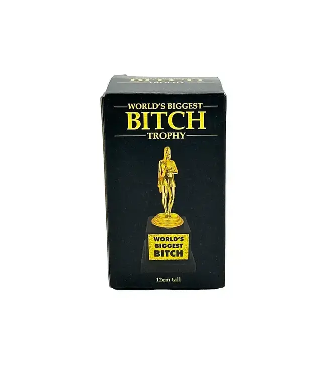 ISLAND DOGS World's Biggest Bitch Trophy