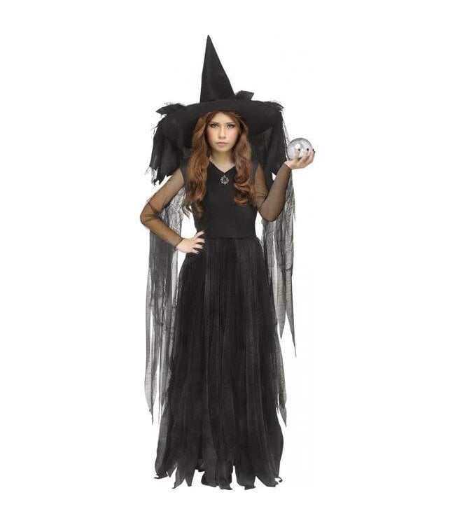 Fun World Black Tatter Witch Costume