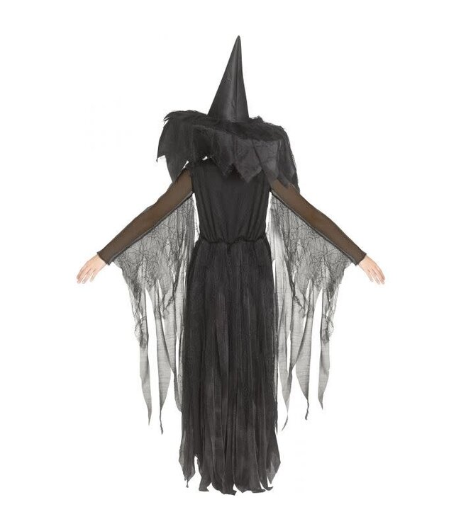 Fun World Black Tatter Witch Costume